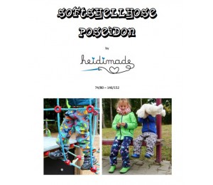 Softshellhose - Freebook von heidimade